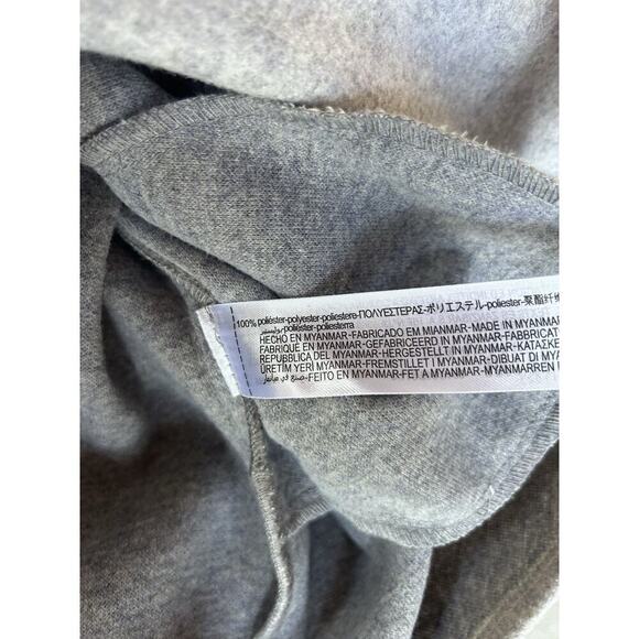 Zara Women’s Belted Overshirt/Shacket Gray Size S - Picture 3 of 4